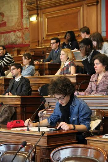 Visuel Un engagement citoyen : le Conseil parisien de la jeunesse